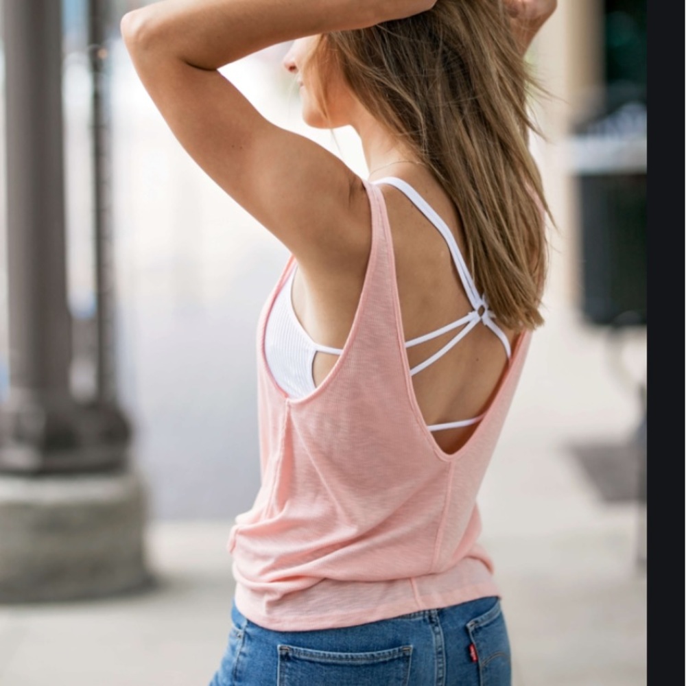 New Free People Melt With You O-Ring Bra Bralette